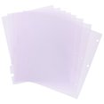 thumbnail image 4 of Shisuyan Plastic Binder Index Dividers Lavender 8Pcs Rectangular Design, 4 of 9