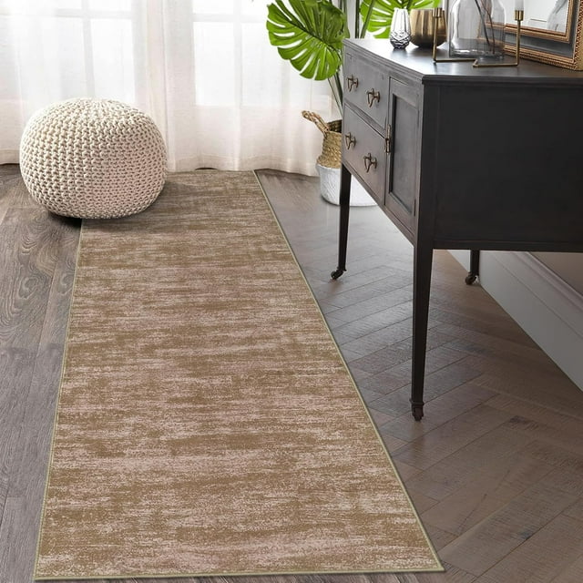 Runner Rug Washable Runner Rug Non Slip Modern Kitchen Runner Rug Soft Bathroom Runner, Stain Resistant for Hallway Entryway Kitchen