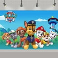 thumbnail image 1 of PAW Patrol Birthday Party Backdrop | Photo Banner | Birthday Theme Decoration (Color-13,W:59" L:83"), 1 of 4