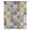Multi, variant on Vintage Mediterranean Sheer Curtains 84 Inches Long, Blue and Yellow Tiles Texture Light Filering Curtains, Breathable Simi Curtain Privacy Drapes for Living Room Bedroom Lightweight Window Treatment