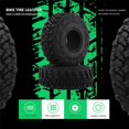 thumbnail image 4 of 4Pcs Soft Rubber Tyre for 1/10 RC Crawler Car -4 Axial SCX10 90046, 4 of 5