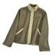 thumbnail image 2 of Chaquetas y abrigos casuales sin capucha de manga larga para mujer, chaqueta de forro polar holgada informal con retazos de terciopelo, abrigo para mujer, 2 of 5