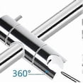thumbnail image 3 of (22mm, Silver)Shower Head Holder, Suction Cup Hand Shower Hook, Wall Shower Head, 3 of 4