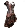 thumbnail image 2 of Ensemble de Jupe Corset Rétro en Acier Désossé Steampunk Pirate, 2 of 4