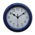 thumbnail image 1 of Horloge murale de base hometrends en bleu, 1 of 3