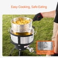 thumbnail image 4 of VEVOR 10 Qt Fish and Wing Fryer Aluminum Outdoor Propane Deep Fryer Kit with Basket, 4 of 9
