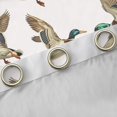 thumbnail image 4 of jejeloiu Rustic Mallard Black Out Curtains,Flying Duck Curtains Pack of 2 (42x63 Each) For Girls Boys, 4 of 6