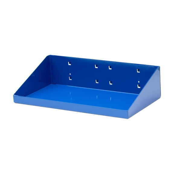 Triton Products 12 In. W x 6 In. D Blue Epoxy Coated Steel Shelf for LocBoard