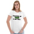 thumbnail image 4 of Kind Of Big Dill Food Funny Pickle Womens Slim Fit Graphic Tee Brisco Brands L, 4 of 5