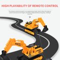 thumbnail image 7 of Remote Control Excavator Toy, 2 Channel 2.4Ghz Excavator Construction Toys, RC Excavator Truck Construction Vehicle Toy Set for Birthday Party Holiday Christmas Gift, 7 of 7