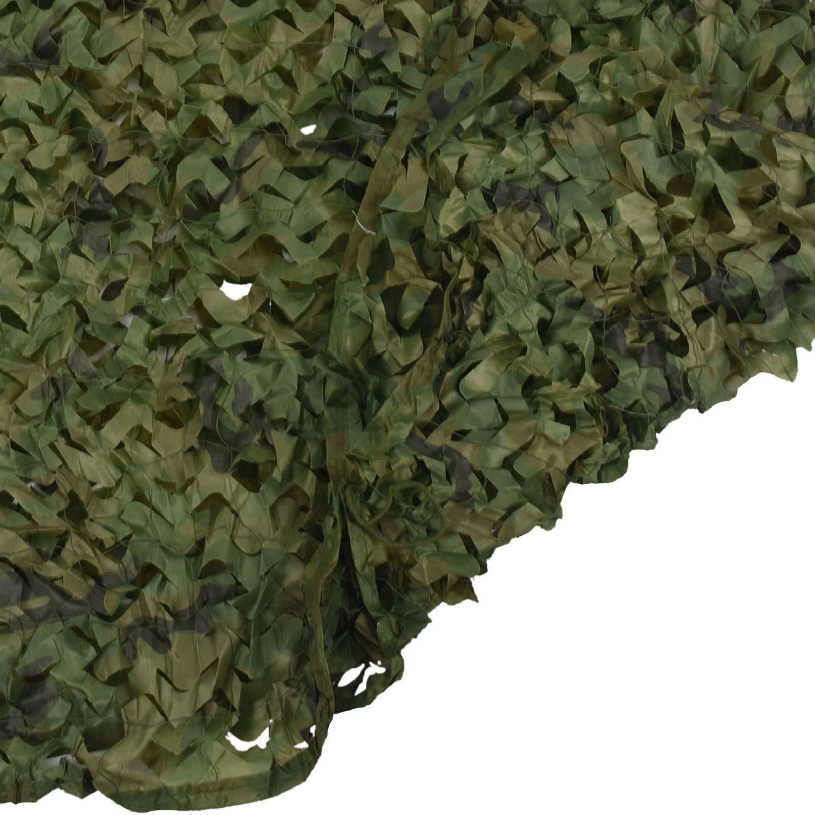2pcs 4 x 1.5M Camouflage Hide Net Hunting Oxford Fabric Camo Netting,2 X 4m x 1.5m Camouflage Net