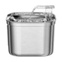 ROCKROK 2.20L Pet Cats Water Fountain Low Noise Adjust Dog Water Bowl Water Dispenser