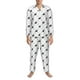 thumbnail image 3 of Fotbe Black Rabbit Pijama de Hombre con Estampado de Manga Larga, Conjunto de 2 Piezas, Ropa de Dormir Suave y Cómoda con Bolsillos-Medium, 3 of 7