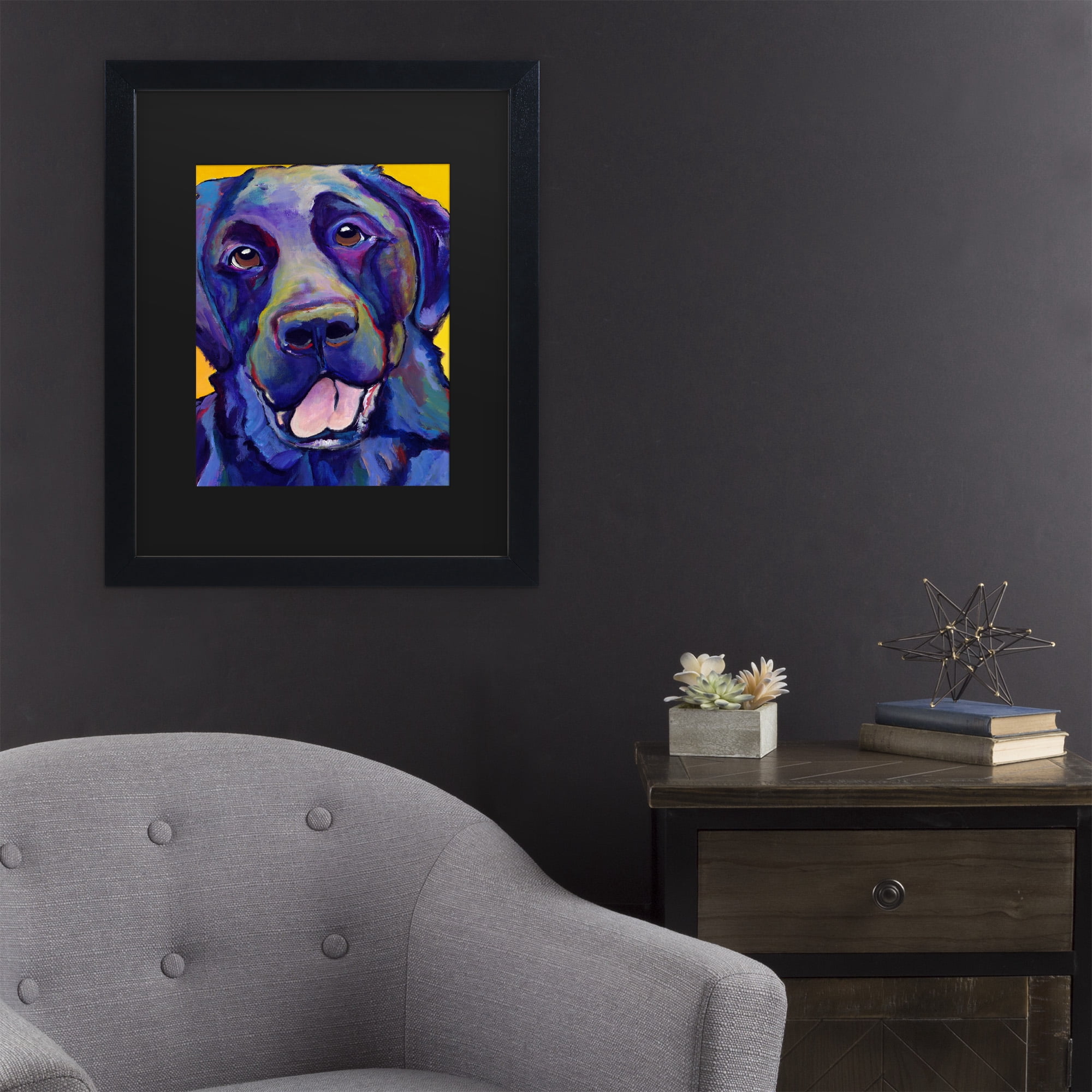 Trademark Fine Art 'Buddy' Canvas Art by Pat Saunders-White