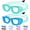 02-Bule& Green, variant on Vvinca Kids Swim Goggles, 2 Pack Toddlers Swimming Goggles Bungee Strap No Hair Pulling Anti-Fog/UV Pool Goggles for Age 3-10