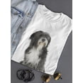 thumbnail image 3 of Adult Tibetan Terrier Relaxing  T-Shirt Women -Image by Shutterstock, Female Large, 3 of 4