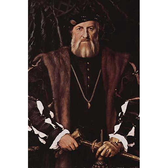 Charles de Solier Portrait-Fine art canvas print (20" x 30")