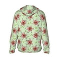 thumbnail image 3 of Daiia Lilies Flowers UPF 50+ Sun Protection Hoodie Jacket Lightweight Long Sleeve Sun Shirt for Women Men with Pocket Hiking Outdoor-Small, 3 of 9