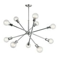 thumbnail image 2 of 43119CH-Kichler Lighting-Armstrong - 10 Light Large Chandelier - with Contemporary inspirations - 53.5 inches tall by 47 inches wide-Chrome Finish, 2 of 2