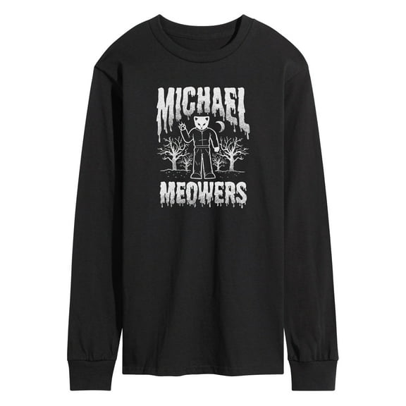Instant Message - Michael Meowers - Men's Long Sleeve T-Shirt