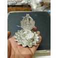 thumbnail image 4 of German silver lotus lakshmi diya set of 10 pieces fopr housewarming, diwali, gift item, 4 of 4