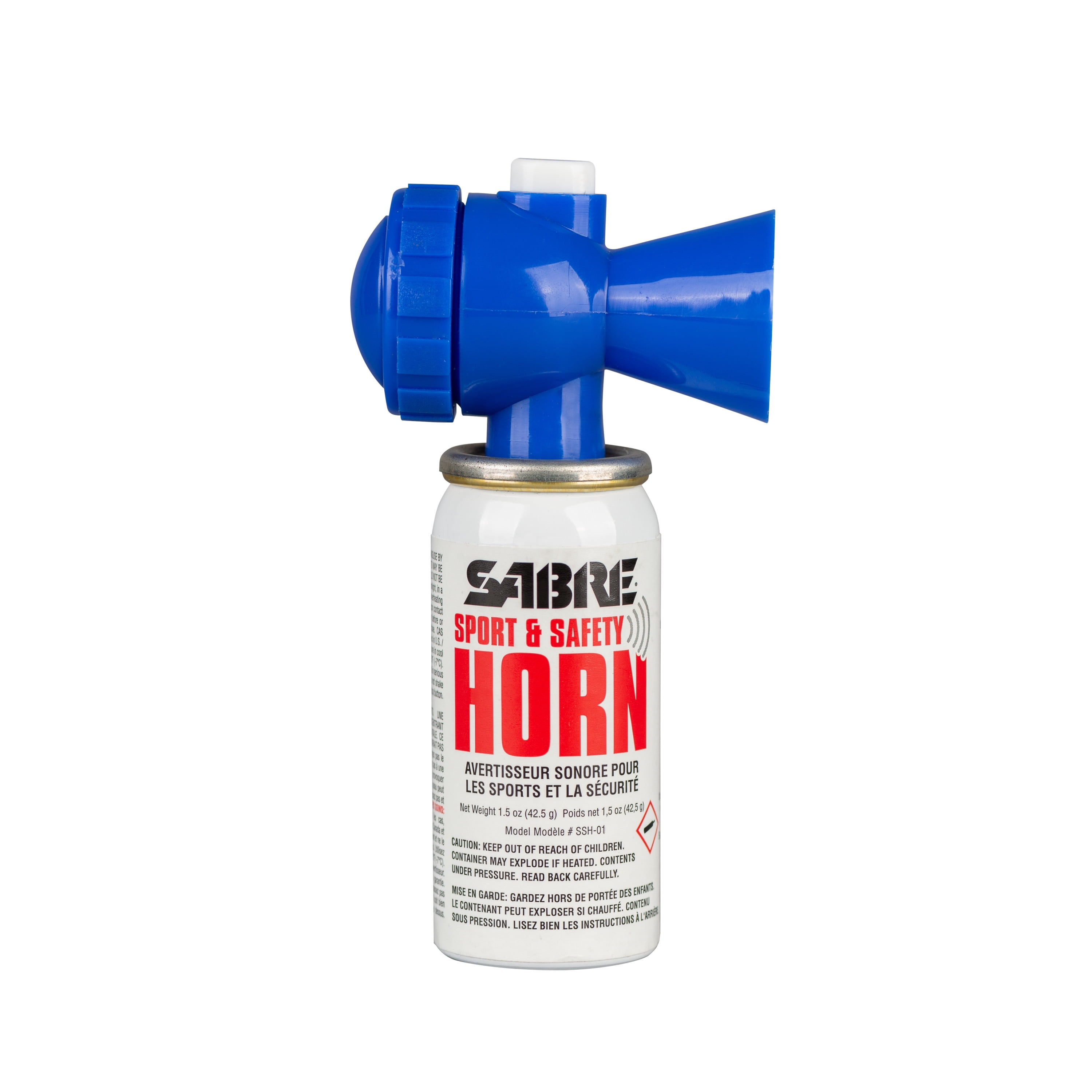 Hand Held Air Horn with Gas Cannister 10 Pack Save Cash For Sporting Event