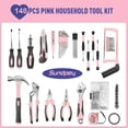 thumbnail image 2 of Kit de herramientas Sundley Home 148 piezas con funda y destornillador con trinquete, 2 of 7