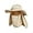 Khaki, variant on ™ 07-281 Fashion Summer Outdoor Sun Protection Fishing Cap Neck Face Flap Hat Wide Brim
