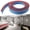 Random Blue 200cm, variant on Bathroom Retention Water Barrier Strip Dry &Wet Separation Silicone Seal Strip