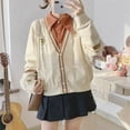 2023 Embroidered Cardigan Knit Sweater Melody Cinnamoroll Kuromi Pompom