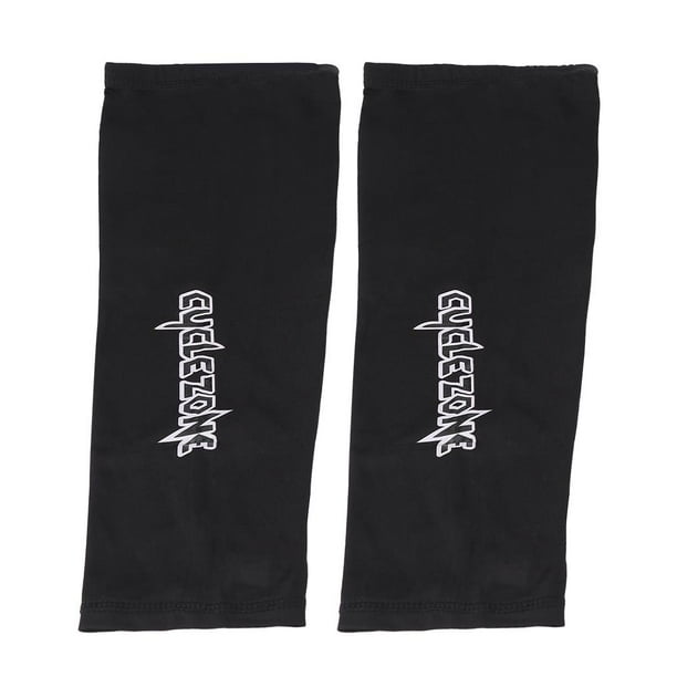 Funda transpirable para protección de pierna ciclismo pesca correr fútbol baloncesto fitness levantamiento de pesas golf bloqueador solar deportes al aire libre protección UV 1 par (L) Protección UV c ANGGREK Otros Deportes y Recreación