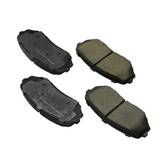 Front Brake Pad Set - Compatible with 2007 - 2015 Ford Edge 2008 2009 2010 2011 2012 2013 2014