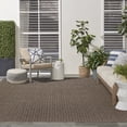 thumbnail image 4 of Nourison Tulum 8' x 10' Brown Outdoor Rug, 4 of 12
