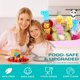 thumbnail image 2 of Tenedor de fruta y comida para niños, caja Bento con animales bonitos, decoración, tenedores, tenedores pequeños para pastel, tenedores de postre, 2 of 5