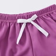 thumbnail image 4 of tarylea Toddler Clothes Boys Girls Sweat Shorts Elastic Waisted Athletic Shorts Solid Color Workout Gym Running Summer Shorts, 4 of 8