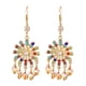 thumbnail image 2 of Pendientes para mujer, regalos para mujer, pendientes de moda de estilo étnico para mujer, pendientes únicos, pendientes festivos, joyería decorativa, anillo de aleación., 2 of 3