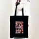 thumbnail image 1 of Bolso de mano de lona para mujer, bolsa de mano de dibujos animados, color rosa, 1 of 1