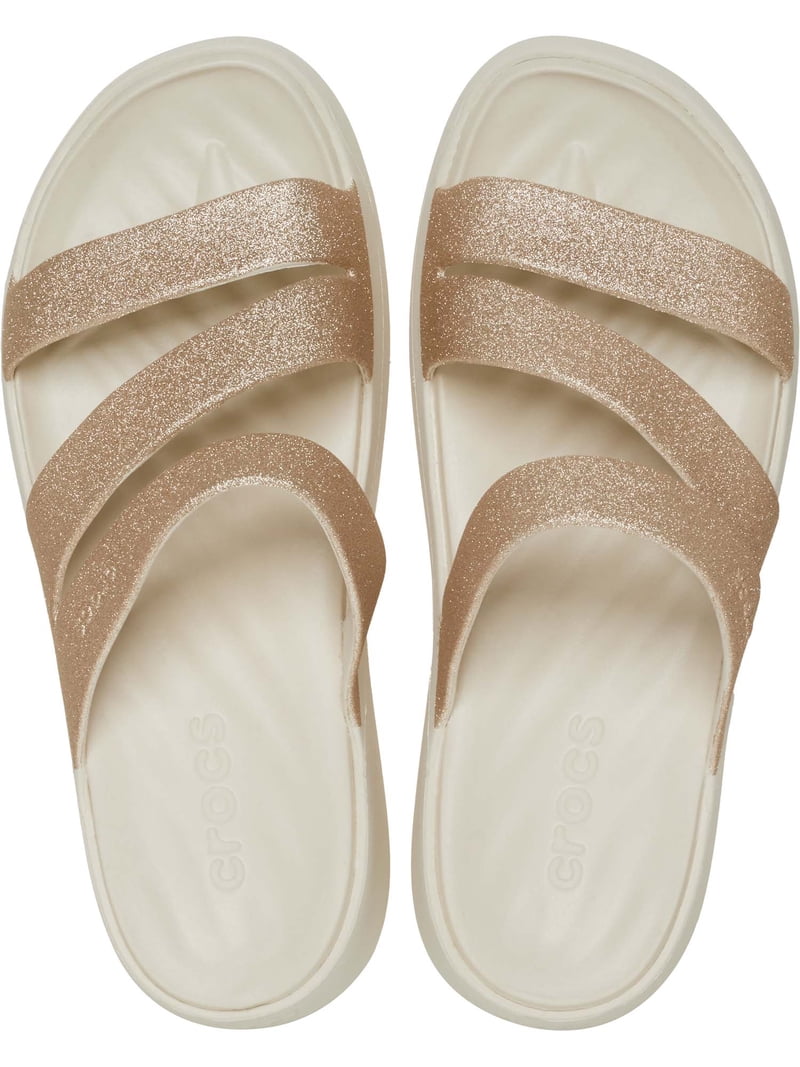 Crocs Women's Getaway Glitter Strappy Sandal - Walmart.com