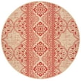 thumbnail image 2 of Safavieh LINDEN 100, RED / CREME, 6'-7" X 6'-7" Round, Area Rug, LND174Q-6R, 2 of 7