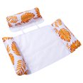thumbnail image 1 of Manta Flotante Ocio Multifuncional Manta Flotante Inflable Natación Y Juguete Acuático Tumbona Plegable (hojas Color Naranja Degradado Tres Tubos Desmontables), 1 of 9