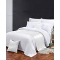 thumbnail image 3 of Xipuska Lavender Leaf Bed Runners for Twin Size Bed, Decorative Bed Throws for Foot of Bed, Garden Flora Illustrations Watercolor White Bed Runner Sofa Throw Bedding Scarf Slipcover for Bedroom, 3 of 6