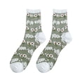 thumbnail image 3 of Chaussettes Fines en Maille pour Femmes, Patchwork, Bas pour Femmes, 3 of 4