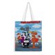 thumbnail image 1 of The Rocky and Bullwinkle Show Bolso de tela con estampado de lienzo para mujer, bolsa de compras reutilizable y estética, con cremallera interior, regalo para mujer, 35 × 40 cm., 1 of 6