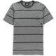 thumbnail image 1 of Vans - Camiseta gráfica con bolsillo a rayas para mujer, gris, grande Vans Camiseta gráfica, 1 of 1