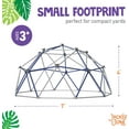 thumbnail image 4 of Jack & June Free-Standing Powder-Coated, UV Resistant Steel Jungle Gym Climber, 4 of 9