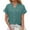 Green, variant on Women Summer Tops Cotton Tshirts Shirts for Women Graphic Plus Size Blouses for Women Button down Women's Short Sleeve Tops Dressy Casual order history