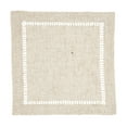 thumbnail image 3 of Saro Lifestyle Hemstitched Coaster Napkin (Set of 12) 10"x10", 3 of 5