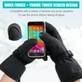 thumbnail image 5 of Savior Heat Men Winter Warm Gloves Women TouchScreen Electric Heated Gloves with 7.4V 2200mAh Battery pack Perfect for Winter Motorcycle,Huning，Skiing, 5 of 9