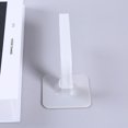 thumbnail image 4 of Cateissary Gancho multifuncional para colgar en la pared, estante de almacenamiento, soporte de papel higiénico para rollos de papel, estante para Almacenamiento y organización del hogar Blanco Cateissary HA000725-02B, 4 of 6
