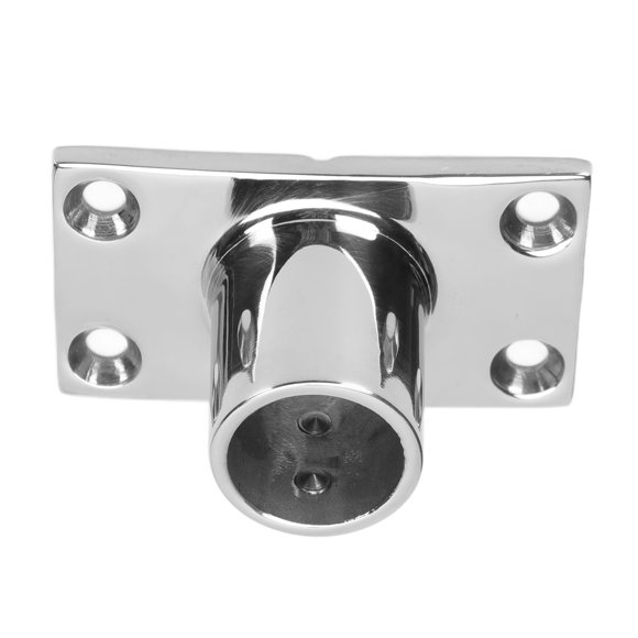 Base de pasamanos de acero inoxidable, base de tubo para barco, base de tubo rectangular, base de pasamanos probada y confiable